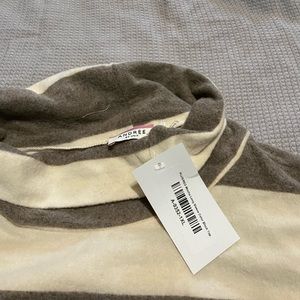 Andree by Unit Mocha Long Sleeve Top 1XL NWT